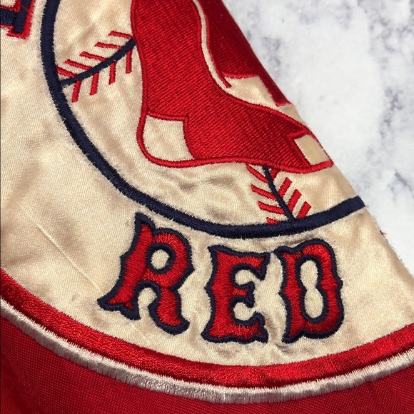 VTG 90’s Starter Boston Red Sox Nylon Pullover Windbreaker - Picture 14 of 15